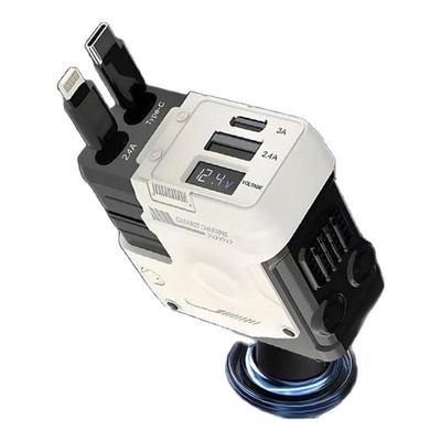 车载点烟器车充转换头新款一拖四