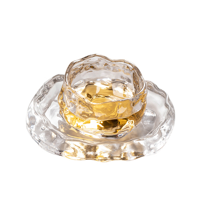 瓷牌茗玻璃茶杯品茗杯