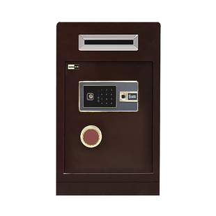 胜狮2026新款投币式保险柜家用可投钱小型存钱箱顶投捐款投钱密码箱办公室全钢酒店前台投币口商用收银保险箱