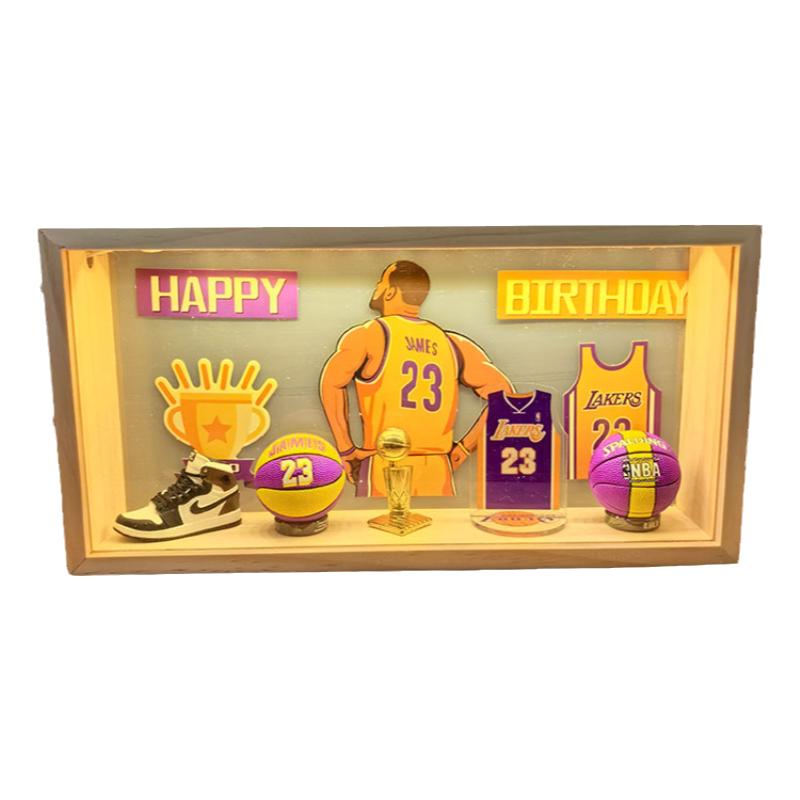 科比周边篮球创意生日礼物送男生
