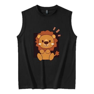 赛博朋克边缘者宽松纯棉背心