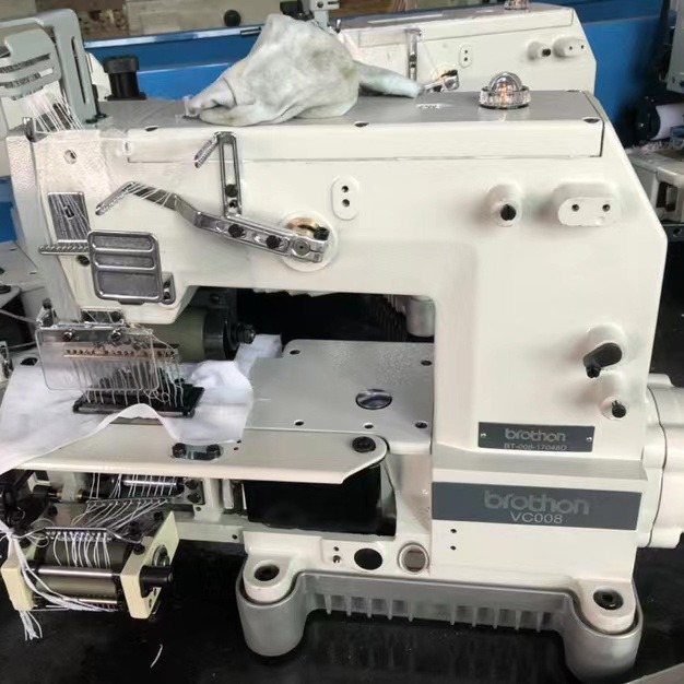 厂家直销优惠银箭款VC008多针机 松紧拉腰车工业缝纫机衣裙拉腰机