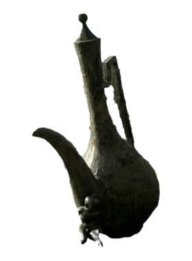 创意玻璃钢小孩公园景观酒壶