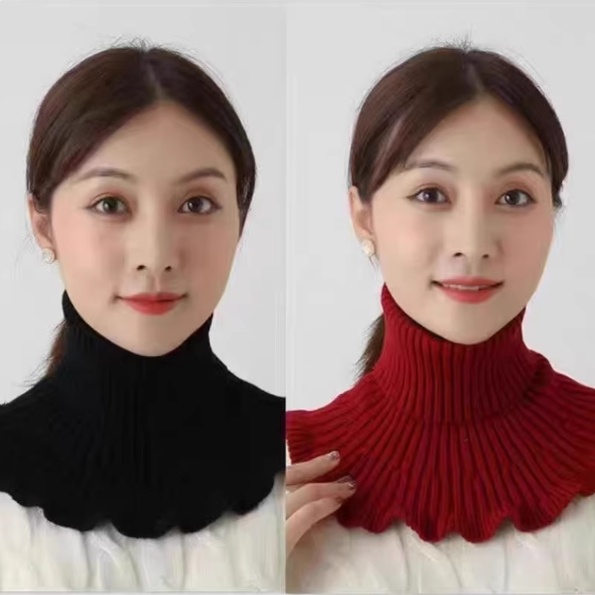 防脖子受凉保护颈椎的披肩护脖颈套保暖护脖子神器防寒假领子百搭