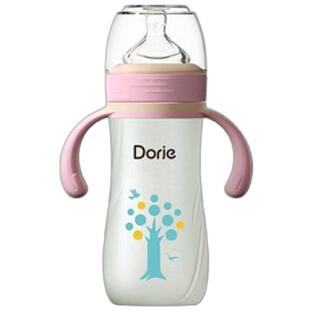 多吉宝贝硅胶乳感玻璃奶瓶原装瓶身单卖防滑手感120ml160ml240ML