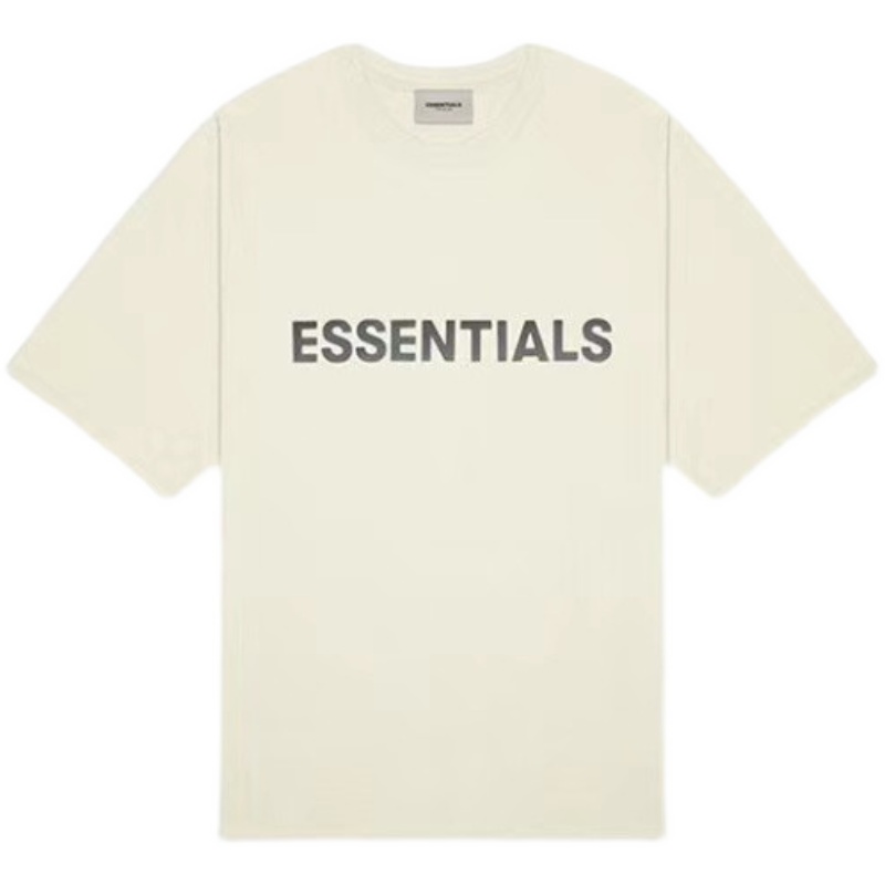 阿伦777 Fear of God FOG Essentials 20SS胸前胶印字母短袖T恤男