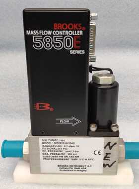 议价BROOKS布鲁克斯气体质量流量计 5850E/B1A1B4B 0-1slpm O2 现