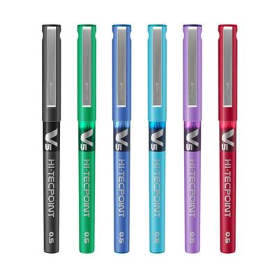 日本pilot百乐BX-V5彩色中性笔