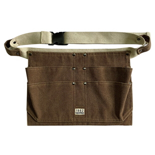 帆布加厚工具包腰包布袋多功能小号挂包收纳电工便携维修耐磨木工