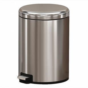 不锈钢垃圾桶家用脚踏式客厅新款高颜值高档卫生桶脚踩型厨房