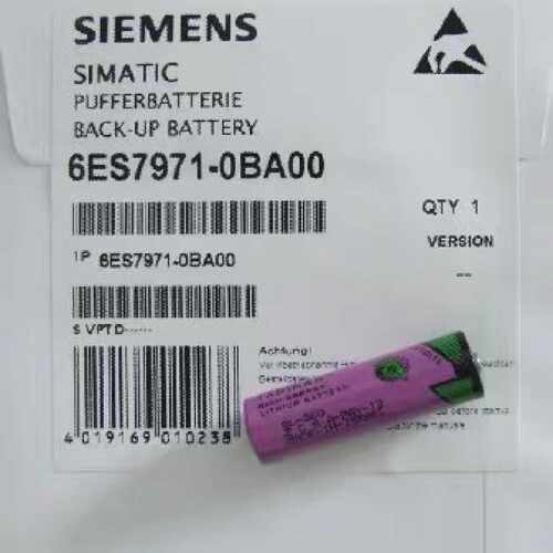 议价西门子S7-400 PLC用锂电池6ES7971-0BA02 全新现货6ES7 971-0