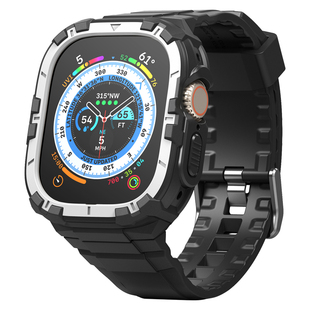 韩国Ringke防摔手表保护壳适用于苹果Apple Watch Ultra 3/2/1潮流运动iWatch表壳表带套装