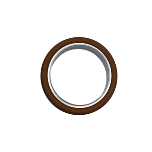 KF高真空中心支架NW氟胶圈304不锈钢16密封25快装40法兰50管件63-