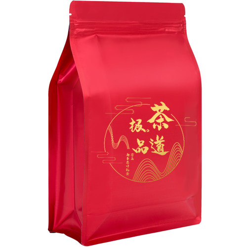 茶叶包装袋八边封自立袋茶叶袋密封袋铝箔袋自封袋食品袋红茶定制