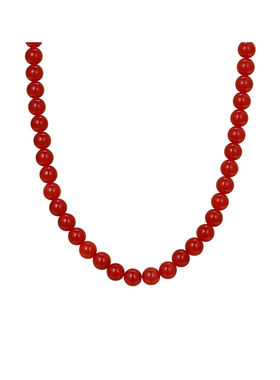 博主同款红玛瑙串珠项链