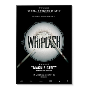 爆裂鼓手海报音乐电影墙贴琴行排练室贴画装饰画Whiplash壁画贴纸