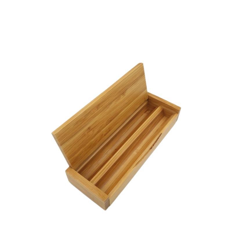 竹子双支翻盖笔盒礼品笔工艺品大竹价批发量包装盒质现货优