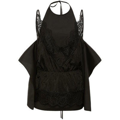 WEARABLEEVENT解构蕾丝上衣