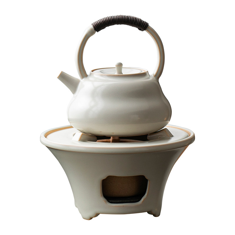 中式碳炉围炉煮茶提梁壶碳炉套装