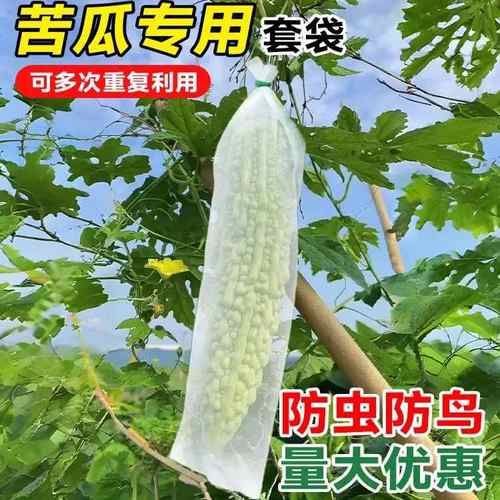 无纺布苦瓜套袋黄瓜丝瓜专用透气防虫防鸟果袋水果蔬菜防针蜂套袋