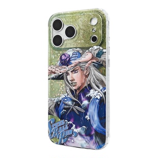 JOJO飙马野郎动漫17pro复古艺术潮流16promax小众高级感卡通iPhone14pro适用苹果15proIMD双层手机壳新款磁吸