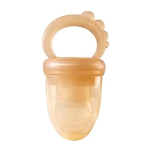 婴儿果蔬咬咬乐袋宝宝吃水果辅食器神器硅胶牙胶磨牙棒奶嘴咬玩乐