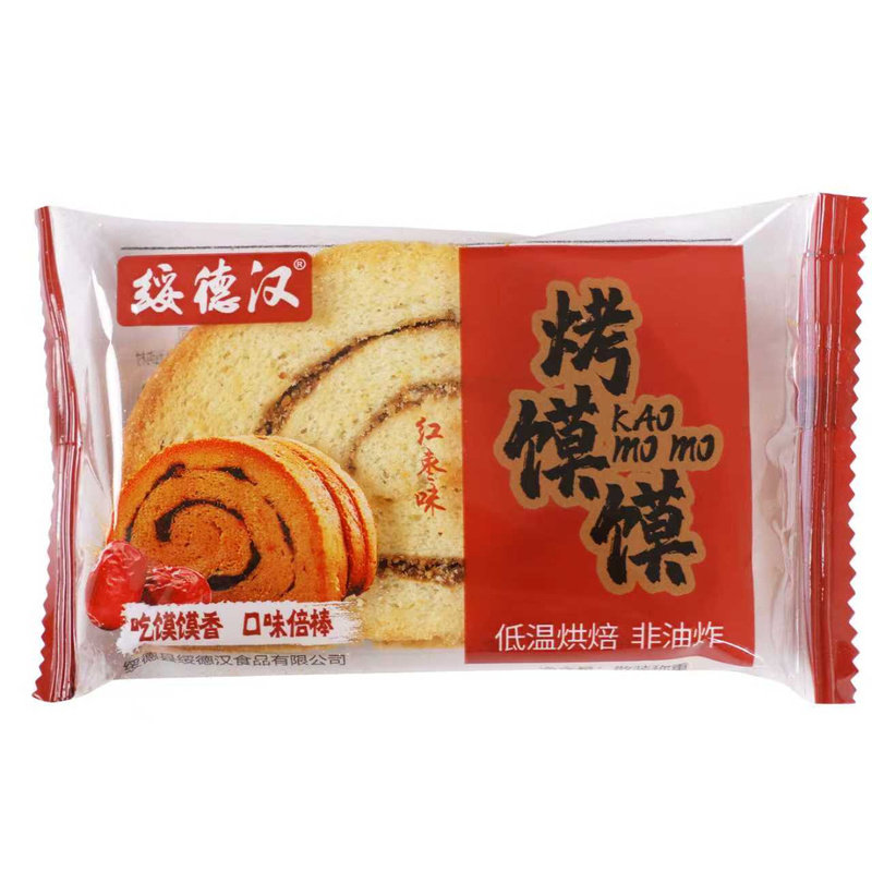 绥德汉4斤红枣馍片独立包装2片装