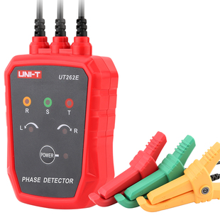 优利德UT262E 相序仪非接触式检相仪感应式三相相序表相位检测仪