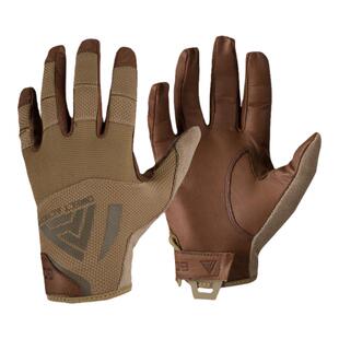 DA强袭行动Hard Gloves Leather真皮轻重型全指防护触屏战术手套