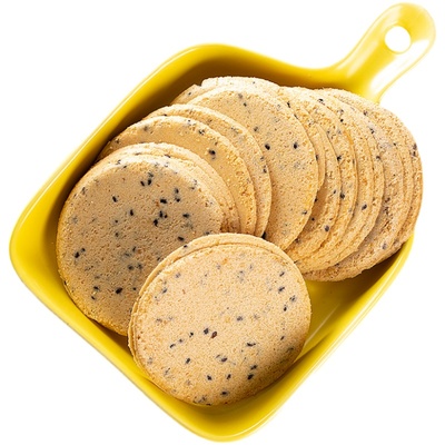 非遗传承铁棍山药芝麻饼木糖醇