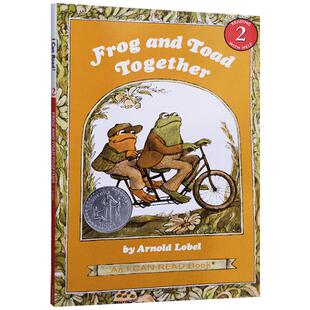 送音频英文原版I Can Read,Level 2:Frog and Toad Together青蛙和蟾蜍分级读物低幼宝宝睡前故事亲子绘本与Are Friends同系列