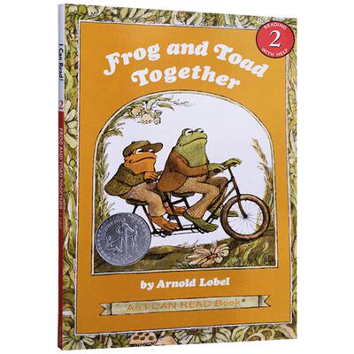 送音频英文原版I Can Read,Level 2：Frog and Toad Together青蛙和蟾蜍分级读物低幼宝宝睡前故事亲子绘本与Are Friends同系列
