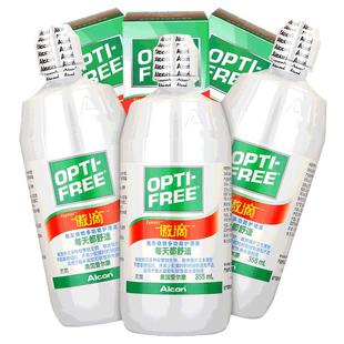 爱尔康傲滴护理液隐形眼镜355ml*3美瞳大瓶装旗舰店官方正品