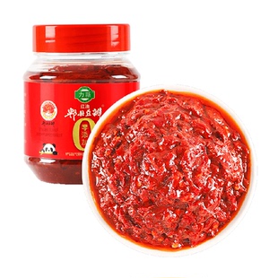正宗郫县豆瓣酱0添加红油豆瓣酱500g四川炒菜专用豆瓣干锅酱商用