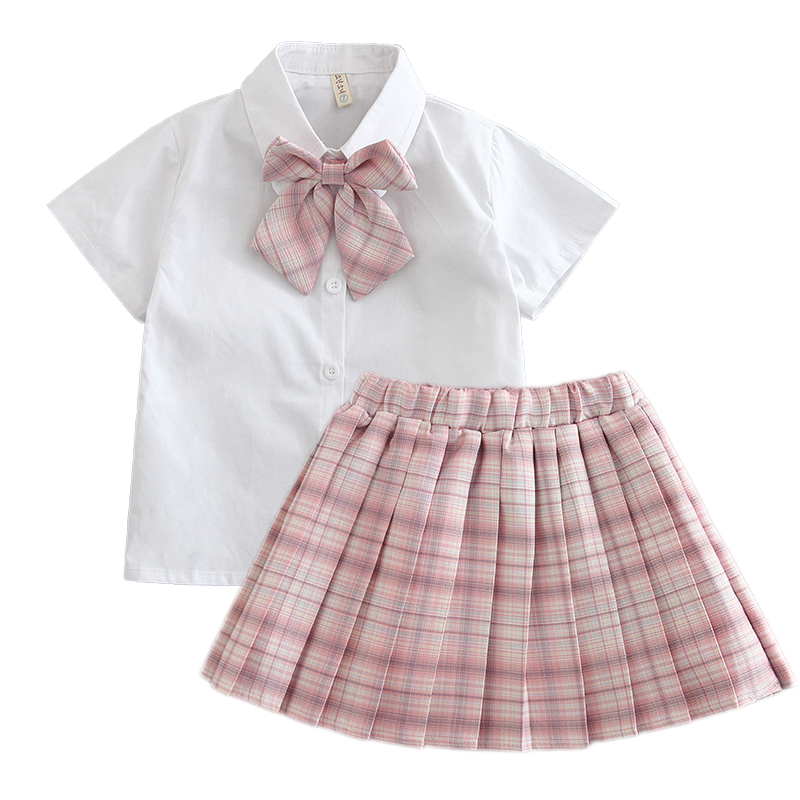 儿童班服夏幼儿园园服六一合唱演出服小学生运动会服装学院风套装