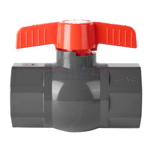 戎生UPVC简易球阀国标工业PVC管闸阀给水管阀门手动开关20 25 32