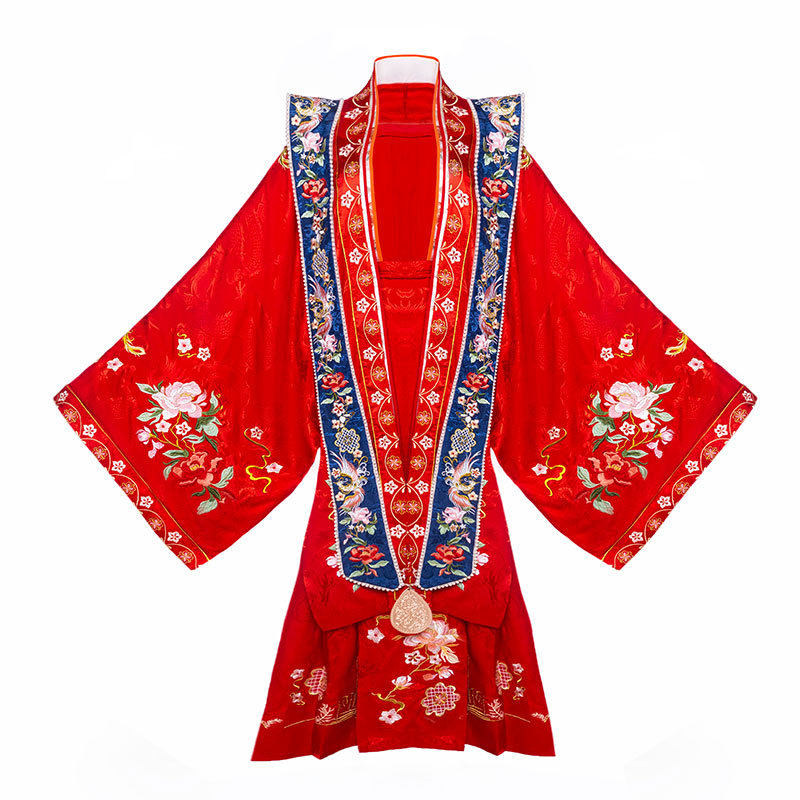 明制汉服婚服重工刺绣男女款套装