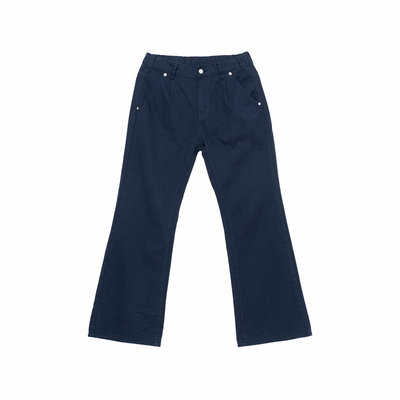 Hualun牛仔裤男款微喇高街百搭裤