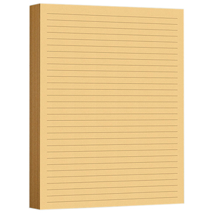 A4牛皮纸信纸信封套装浪漫手写情书文艺复古信纸作文纸稿纸学生用单线信笺纸古风简约写信纸空白信件纸书笺纸