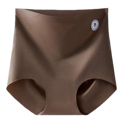 7A桑蚕丝抑菌交叉收腹奶皮内裤