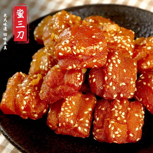 【到手净重3斤】蜜三刀传统糕点零食地方特产山东特产蜜三刀正宗