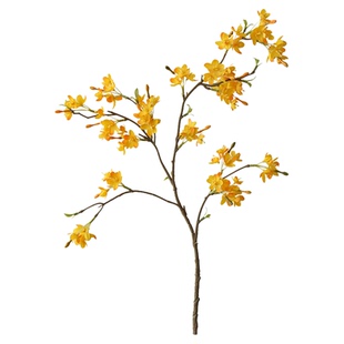 仿真花寸寸金连翘金黄色花材家居装饰新中式假花家居摆饰婚礼布置