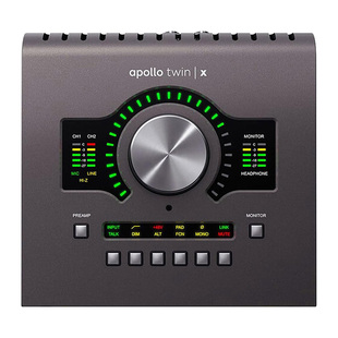UA阿波罗声卡Apollo Twin X Duo Quad X4 X6 X8录音编曲雷电3声卡