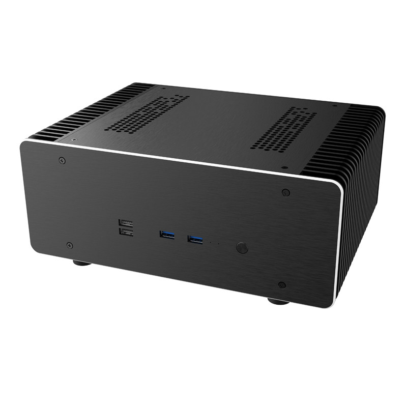 全铝无风扇机箱4根铜热管零噪音