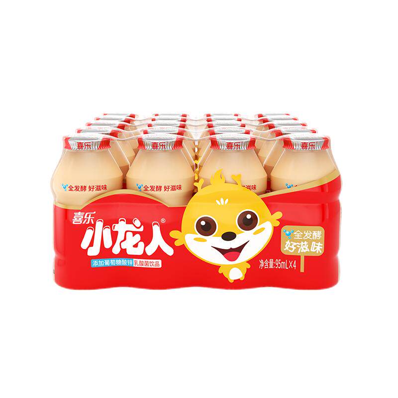 小龙乳酸菌饮料牛奶饮品喜乐95ml