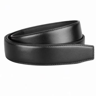 光面自动带不带头皮带男真皮3.5牛皮3.4纯带身3.2无扣自动腰带919