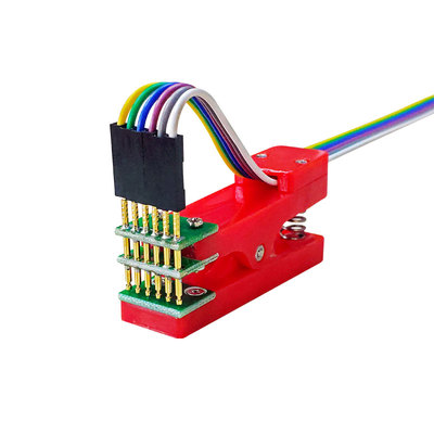 测试 烧录夹具 弹簧针 间距2.54mm8P/9P/10P/11P/ 3P~12P 单/双排