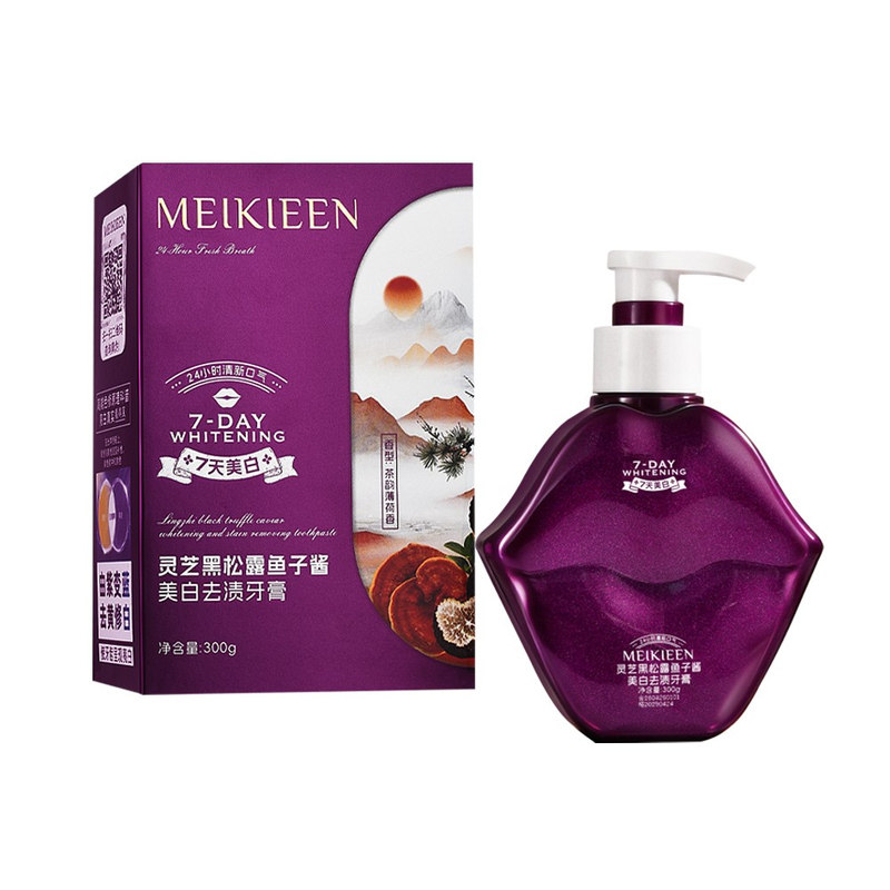 300G美白去渍清新口气牙膏