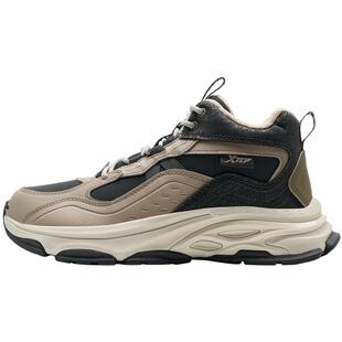 特步战斧大棉鞋2026冬季男鞋加绒轻便户外徒步鞋男官方旗舰店正品