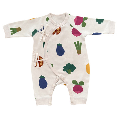 让宝宝可爱出街秋冬季婴儿连体衣